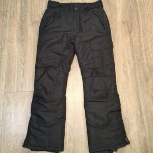 Youth AQ Black Ski/Snow Pants Size M 10/12